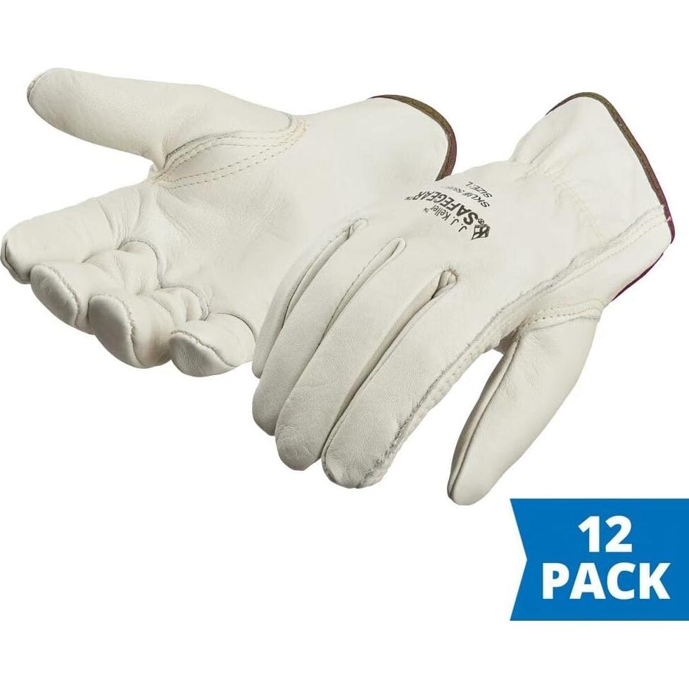 Guantes de Trabajo de Cuero de Vacuno SAFEGEAR J.J. Keller