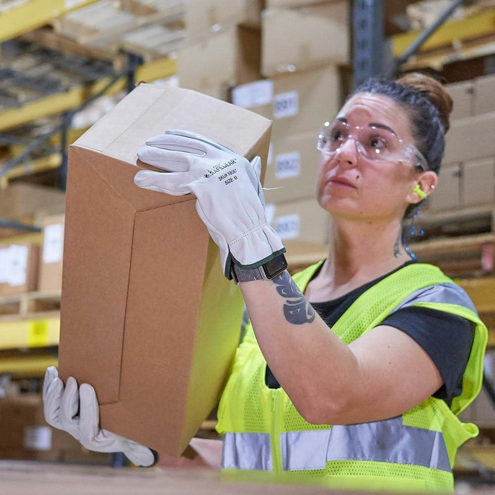 Guantes de Trabajo de Cuero de Vacuno SAFEGEAR J.J. Keller