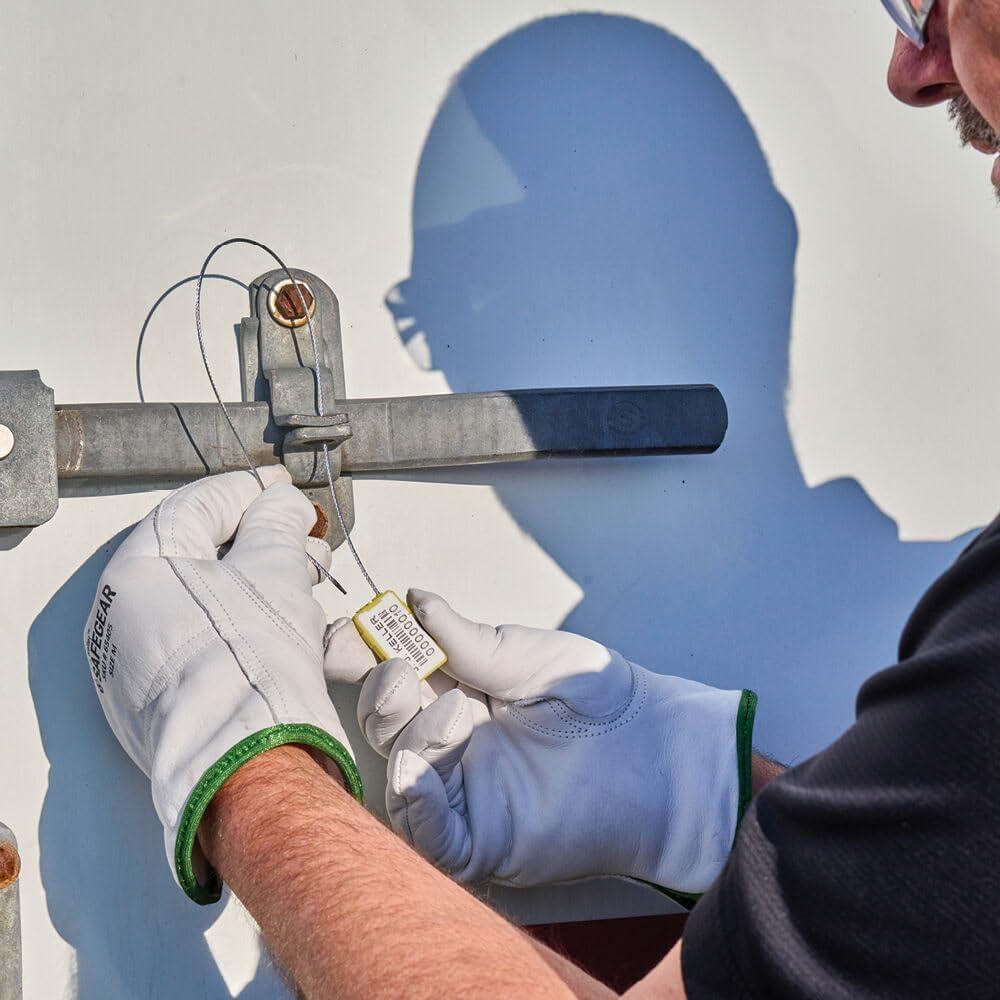 Guantes de Trabajo de Cuero de Vacuno SAFEGEAR J.J. Keller