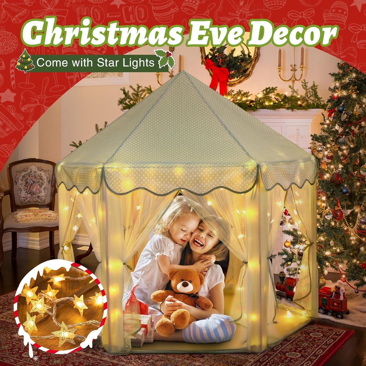 Tienda Princesa Monobeach Celadon 139,7x134,6 cm con Luces