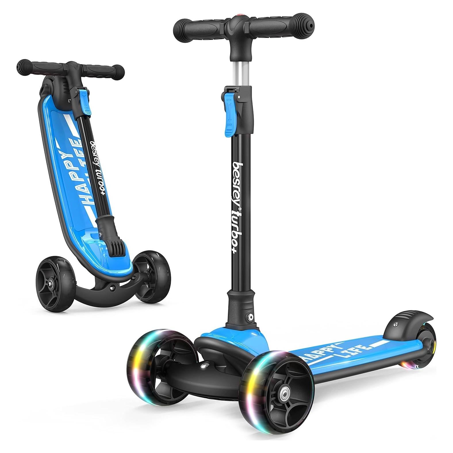 Scooter Besrey 3 Ruedas Ajustable para Niños 3-10 Años