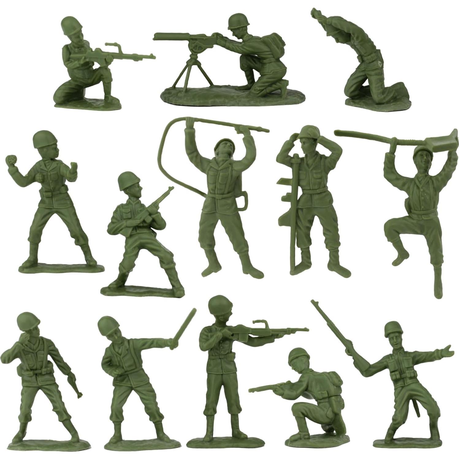 Set de Soldados de Plástico BMC WW2 Día D - 34 Figuras