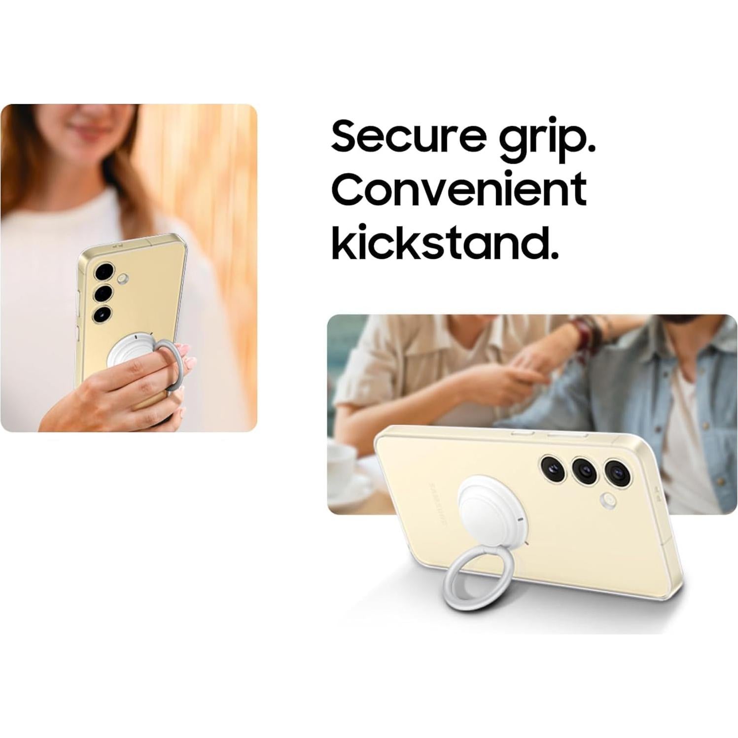 Funda Clara Gadget Samsung Galaxy S24+ Transparente