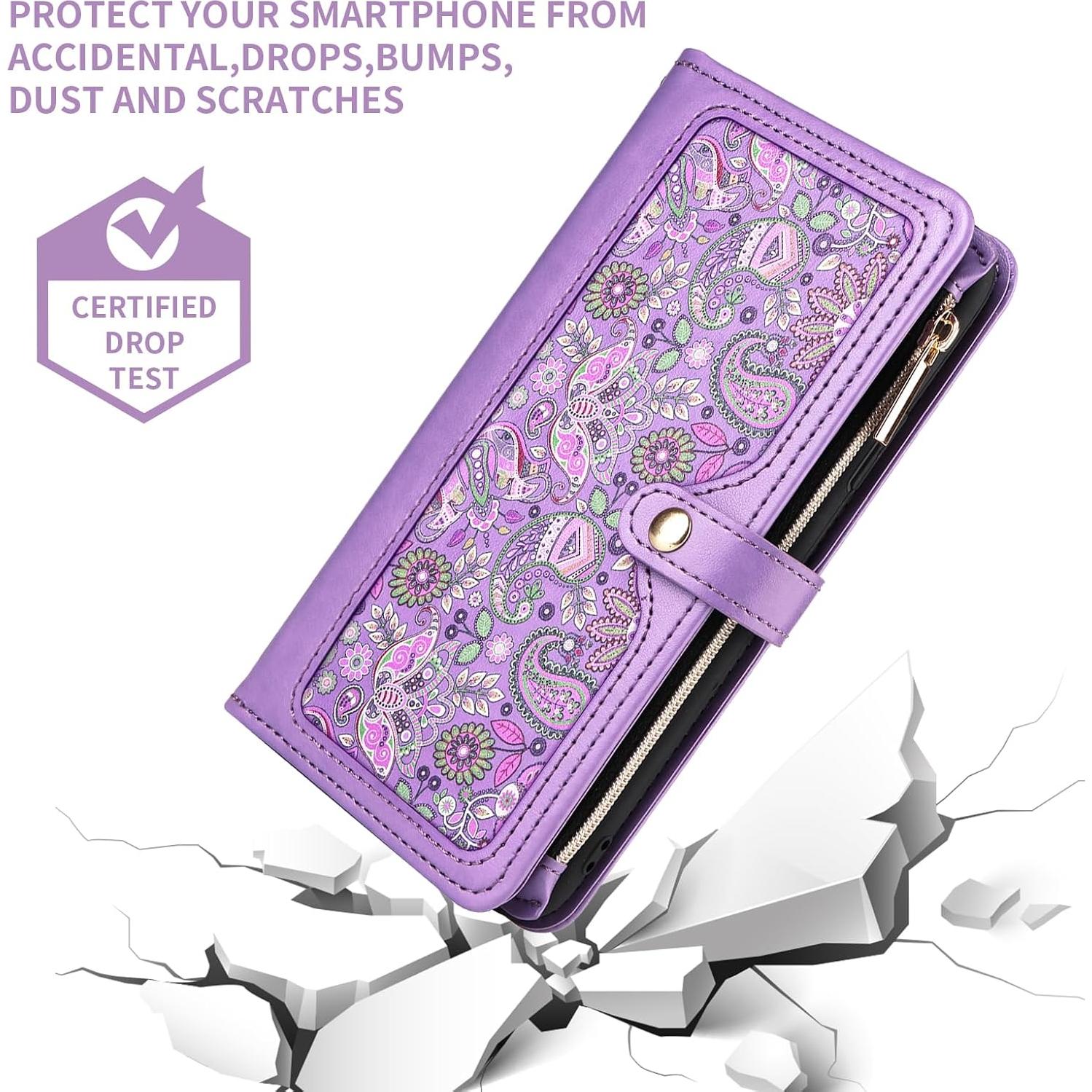 Funda Floral Samsung Galaxy A10e con Correa y Soporte