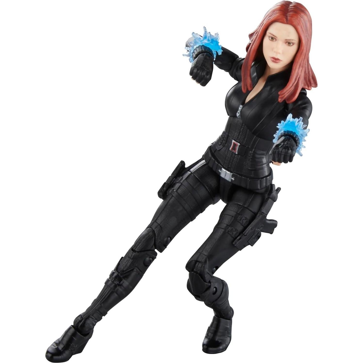 Figuras de Acción Marvel Hasbro Viuda Negra y Capitán América 15 cm