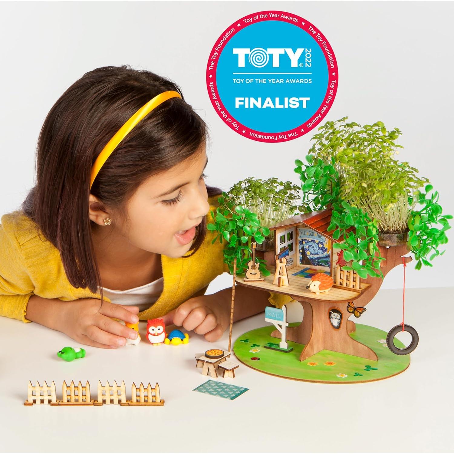 Kit de Manualidades Creatividad para Niños Casa del Árbol 3D