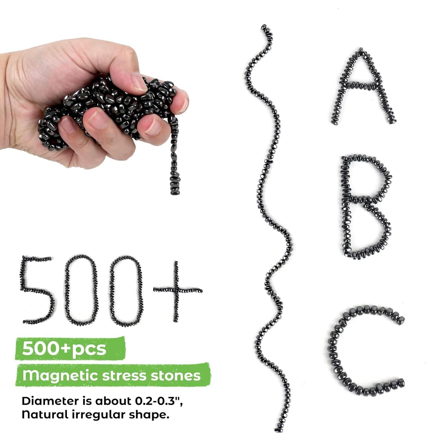 550 Piezas Masilla de Ferrita Cycllty Antiestrés para Adultos