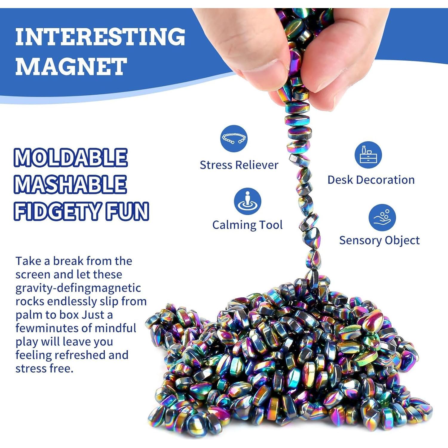 Masilla de Ferrita Cycllty 1100 piezas Antiestrés para Adultos