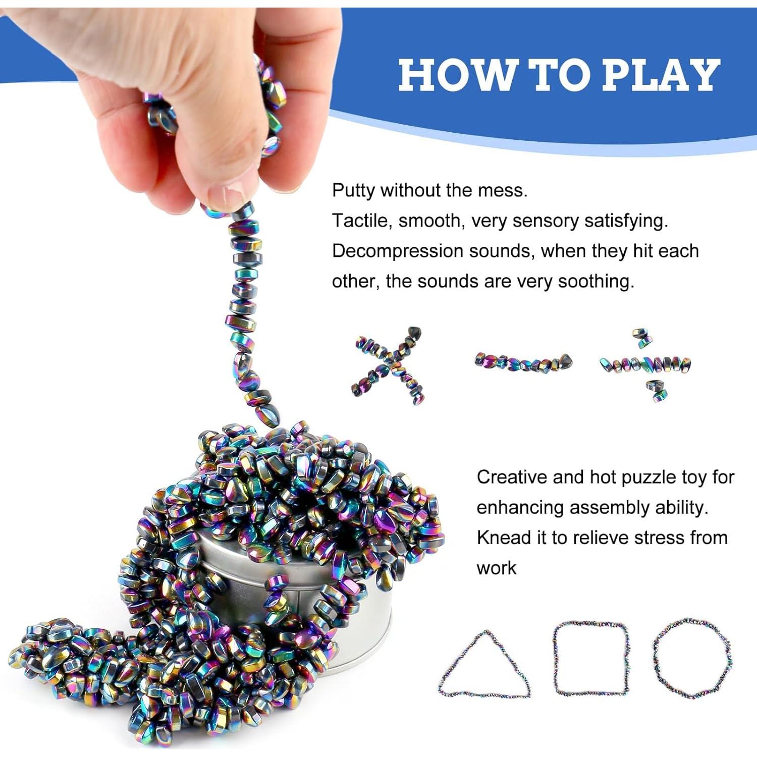 Masilla de Ferrita Cycllty 1100 piezas Antiestrés para Adultos