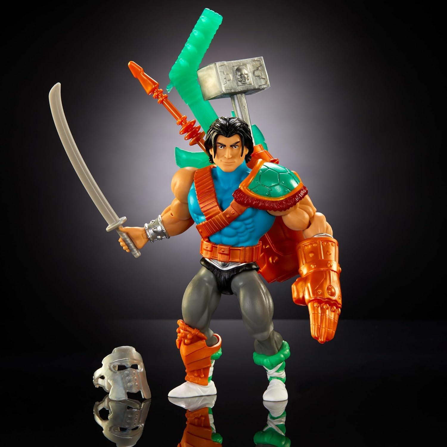 Figura de Acción Mattel MOTU Origins Casey Jones 14 cm