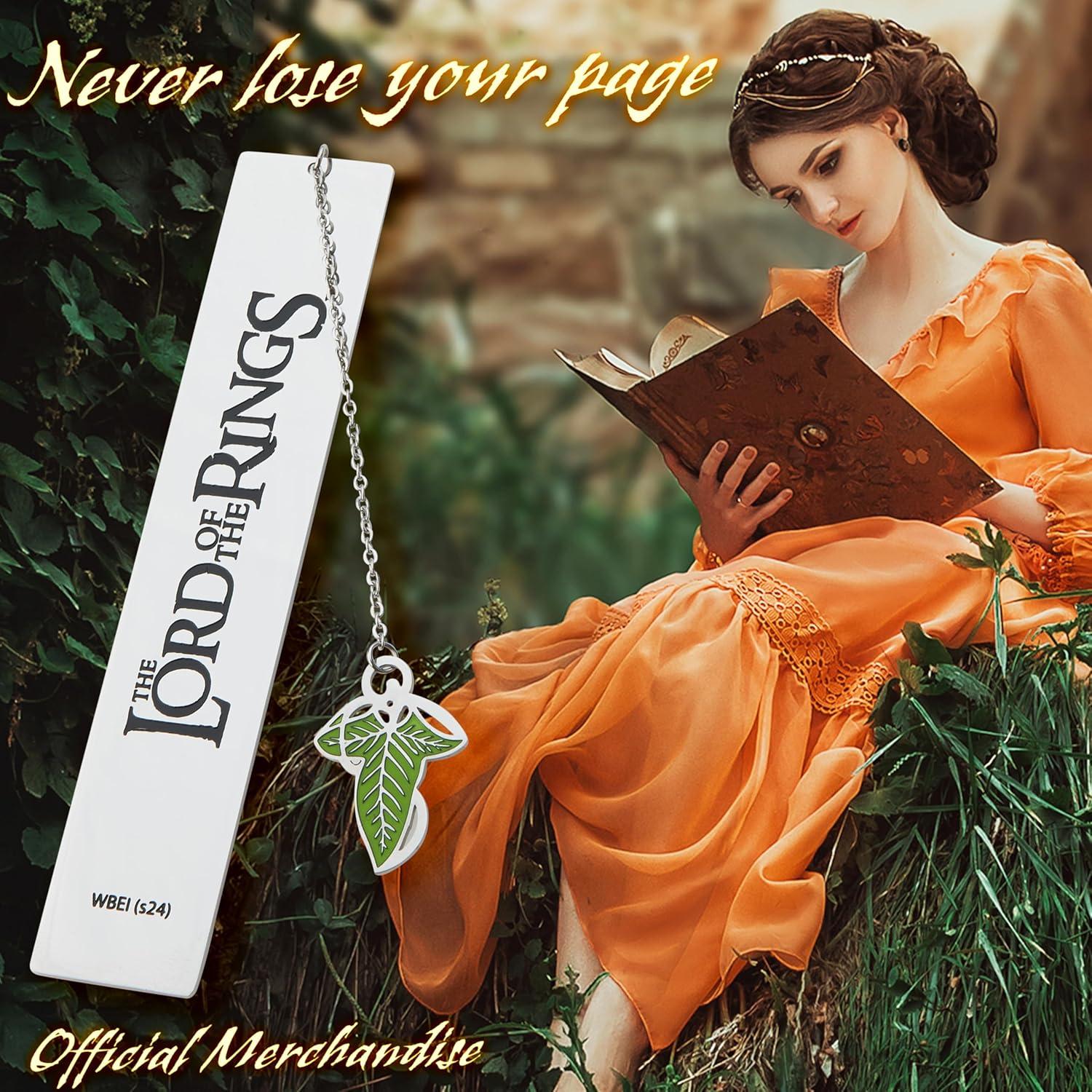 Marcador de Metal El Señor de los Anillos - Acero Inoxidable