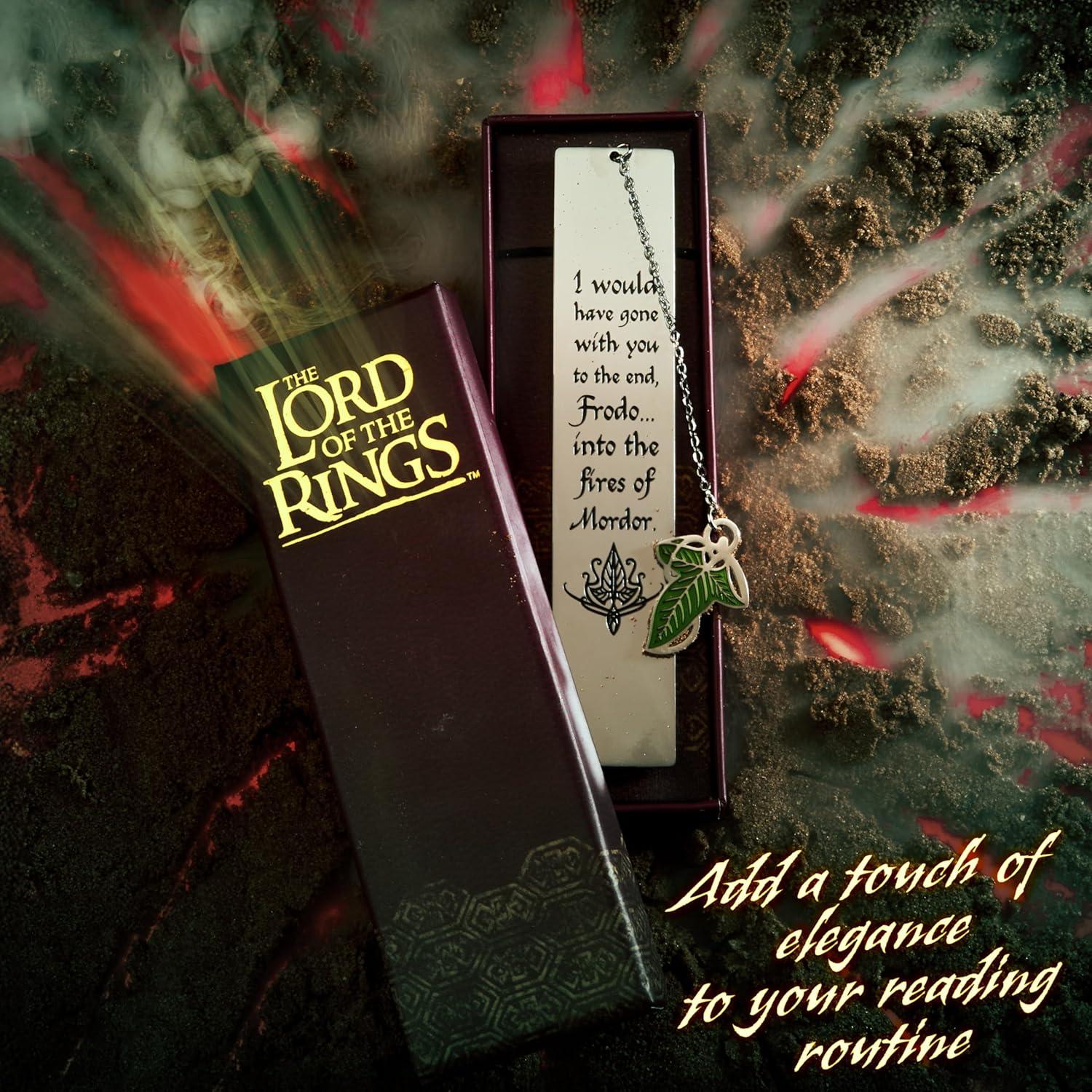 Marcador de Metal El Señor de los Anillos - Acero Inoxidable