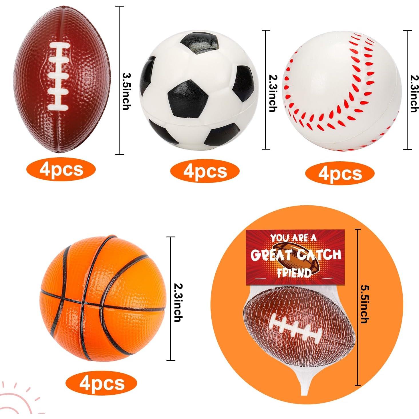 Thremhoo 16 Pelotas Antiestrés para Niños 3-8 Años