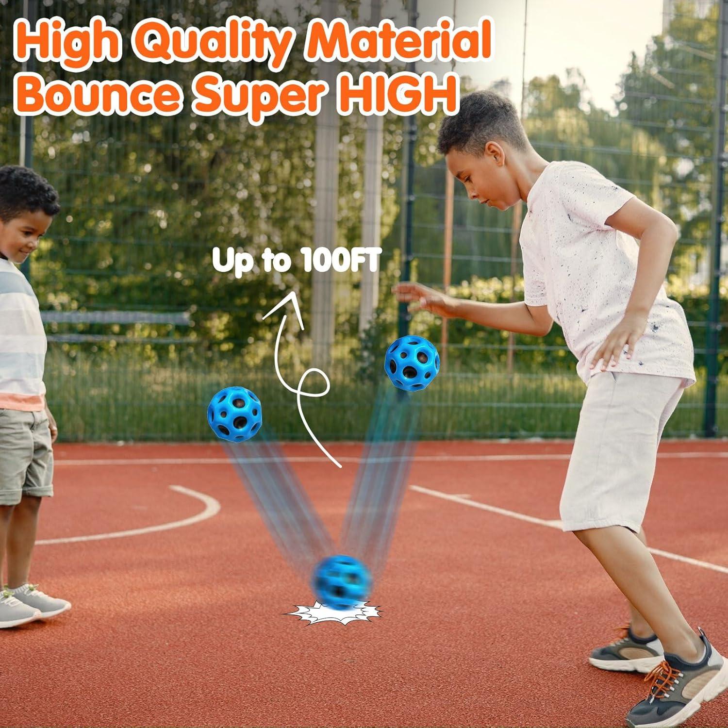 12 Pelotas Rebotadoras Espaciales Thremhoo para Niños