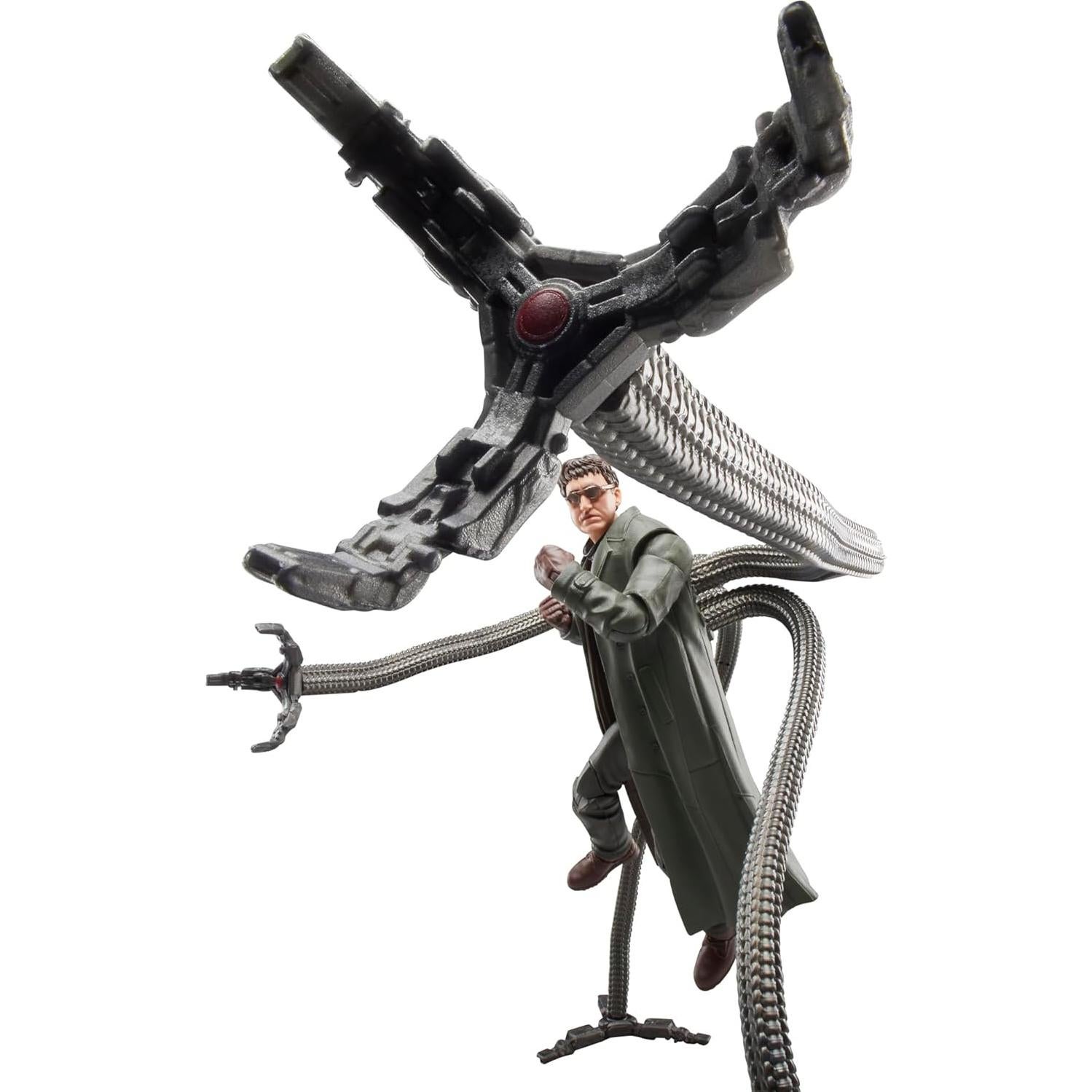 Marvel Legends Series Doc Ock, Spider-Man: No Way Home Collectible, Deluxe 6-Inch Action Figure, 4 Accessories, Ages 4 and Up