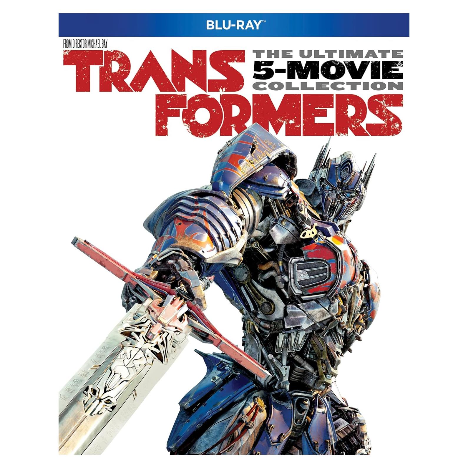 Colección de Películas Transformers 5 Blu-ray 6 Discos