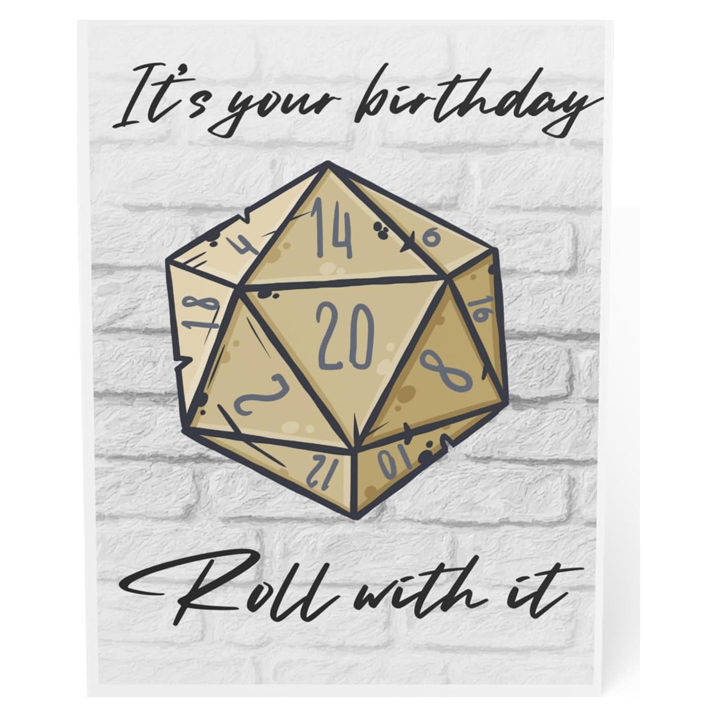 Tarjeta de Cumpleaños D&D J&J'S TOYSCAPE 12,7x17,8 cm