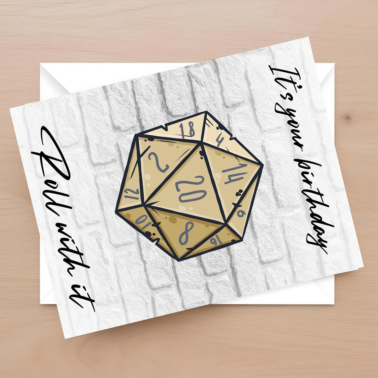 Tarjeta de Cumpleaños D&D J&J'S TOYSCAPE 12,7x17,8 cm