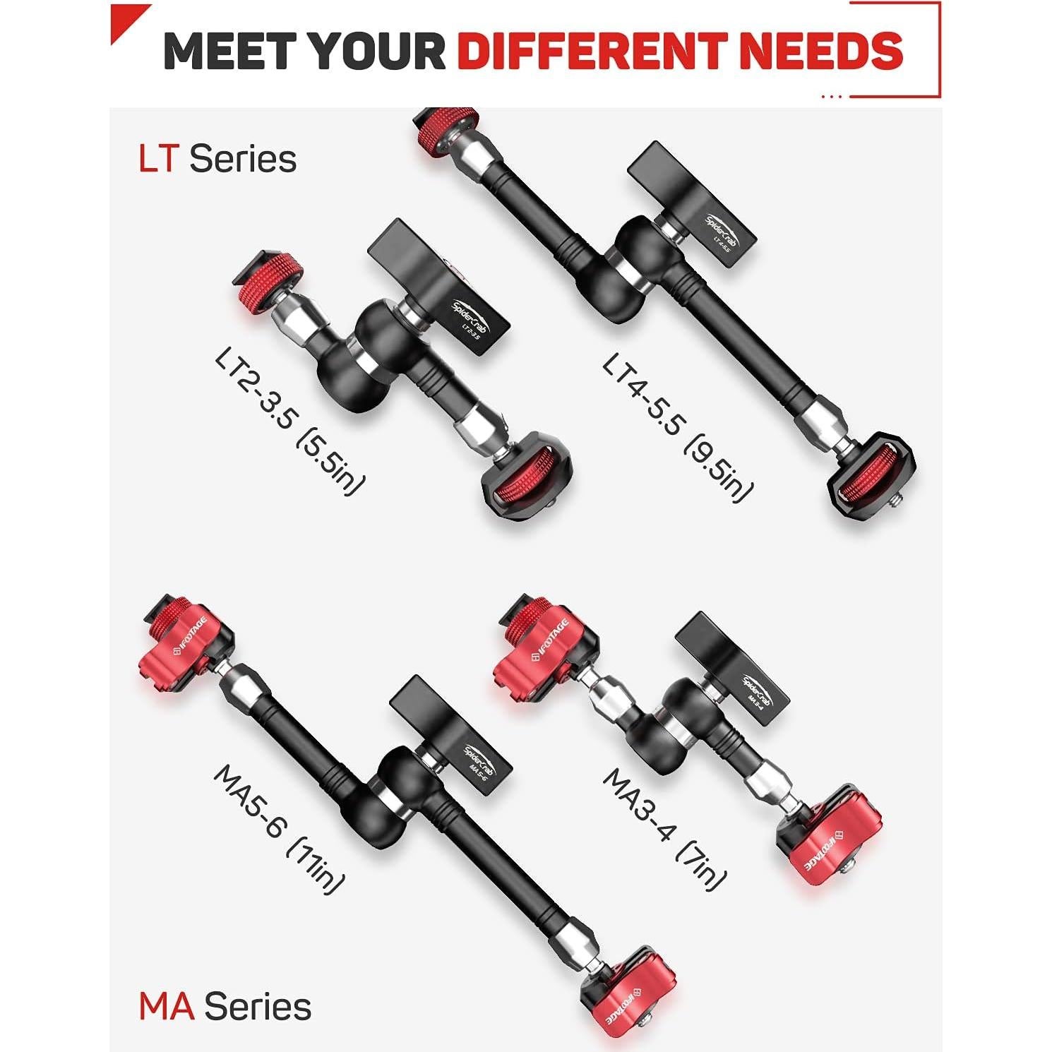 Brazo Mágico iFootage MA3-4 de 7 Pulgadas para Cámara