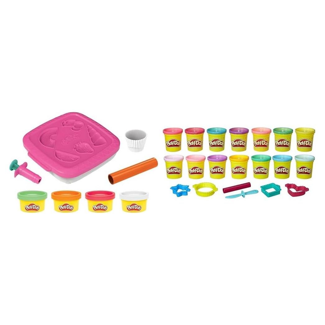Set de Juego Play-Doh Crear y Llevar Cupcakes 14 Latas