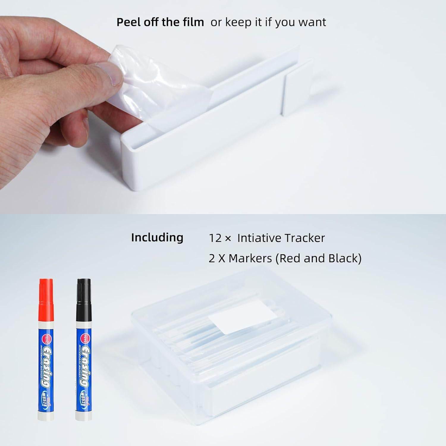 Rastreador Borrable Acrílico Aizesuro 12PCS para DND