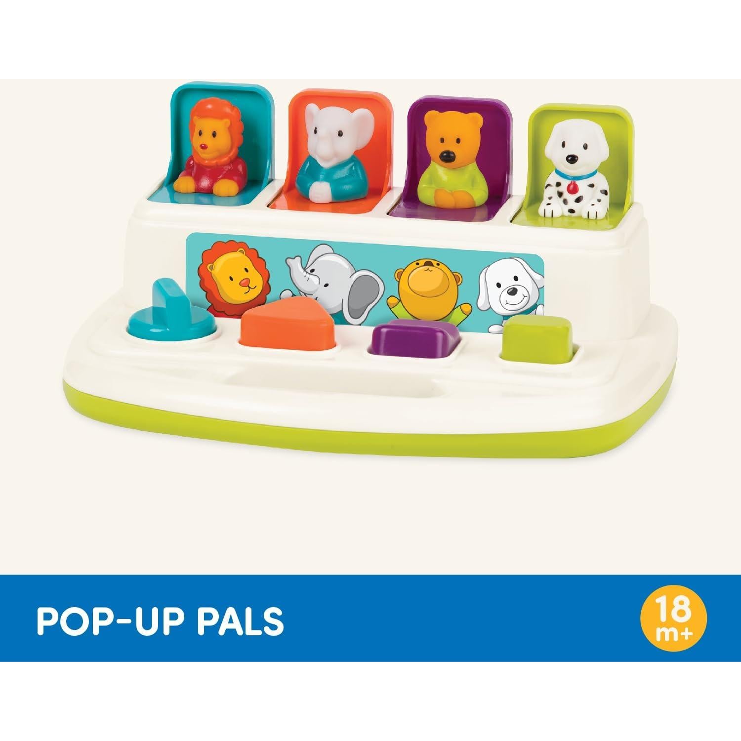 Juguete Interactivo Battat Amigos que Saltan 0.64 kg 18 meses+