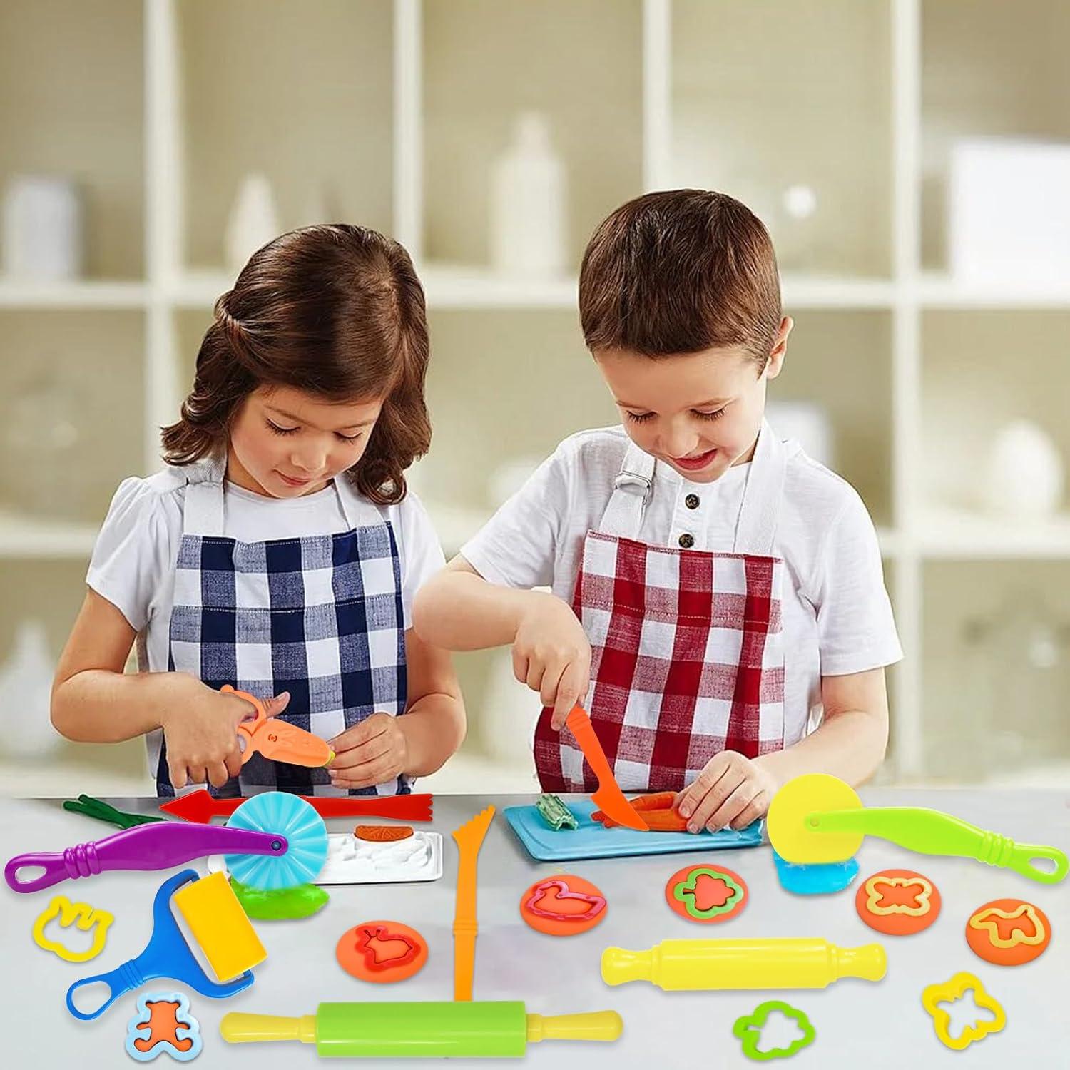 Juego de Herramientas para Masa LCY WEDSHI 22 Piezas Seguras