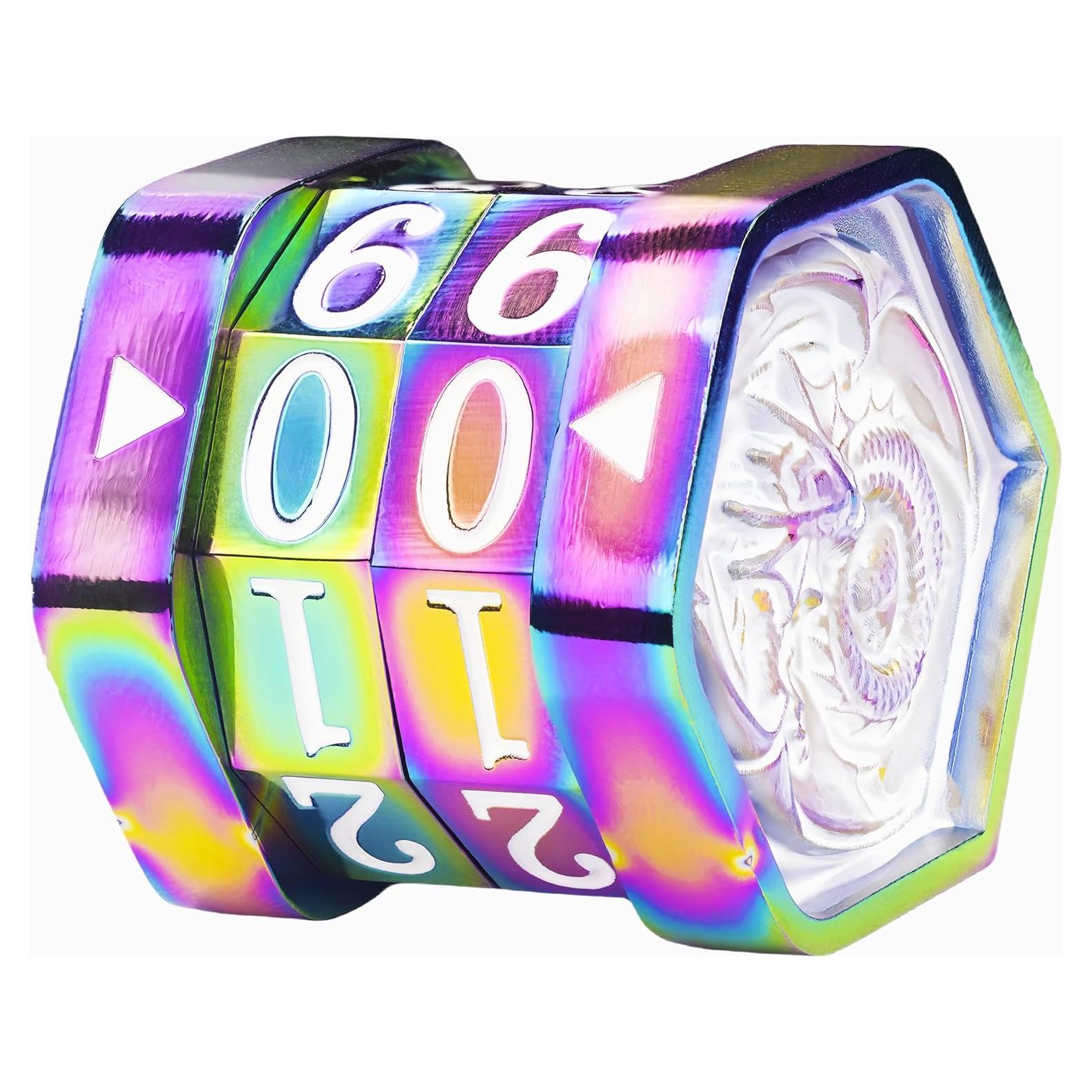 Contador de Vida MTG UONUOT de Metal Colorido 00-99