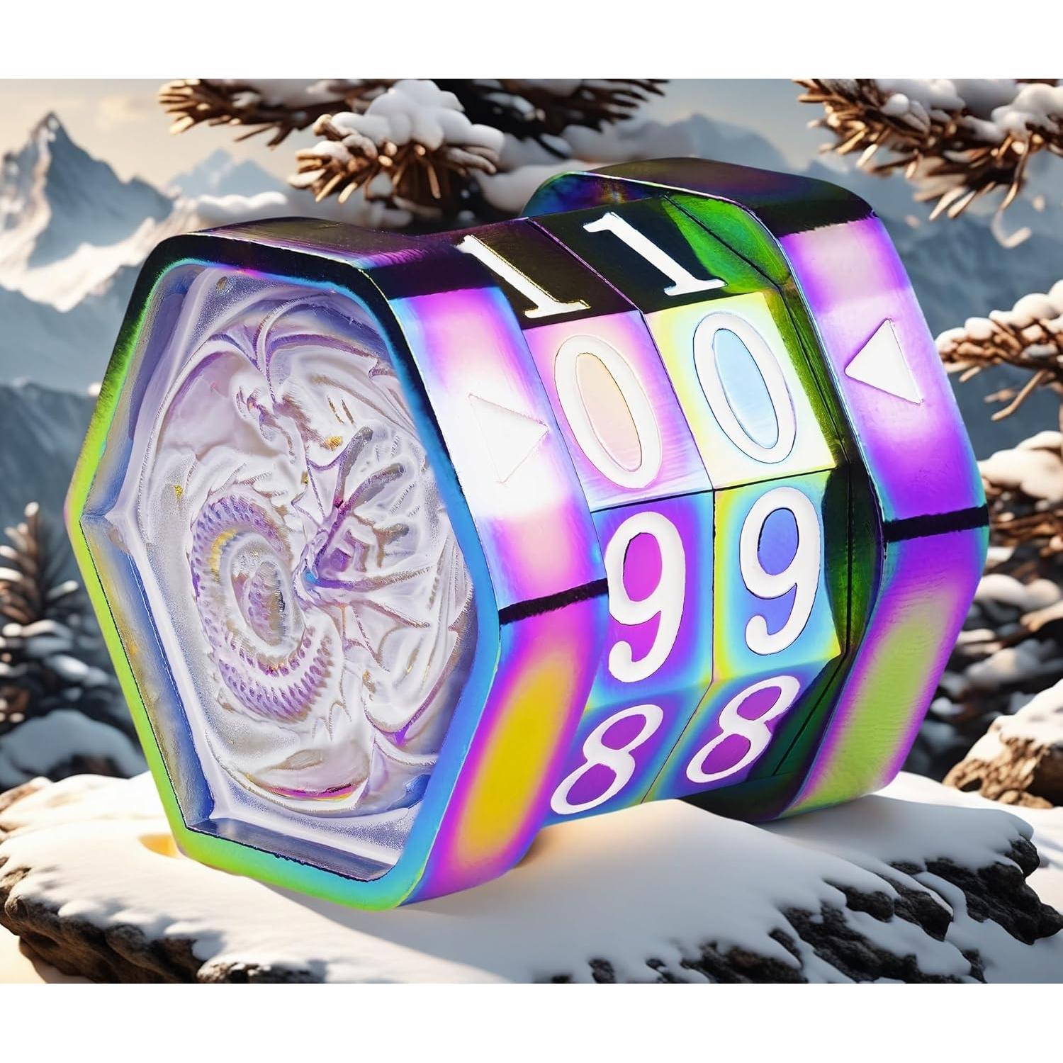 Contador de Vida MTG UONUOT de Metal Colorido 00-99