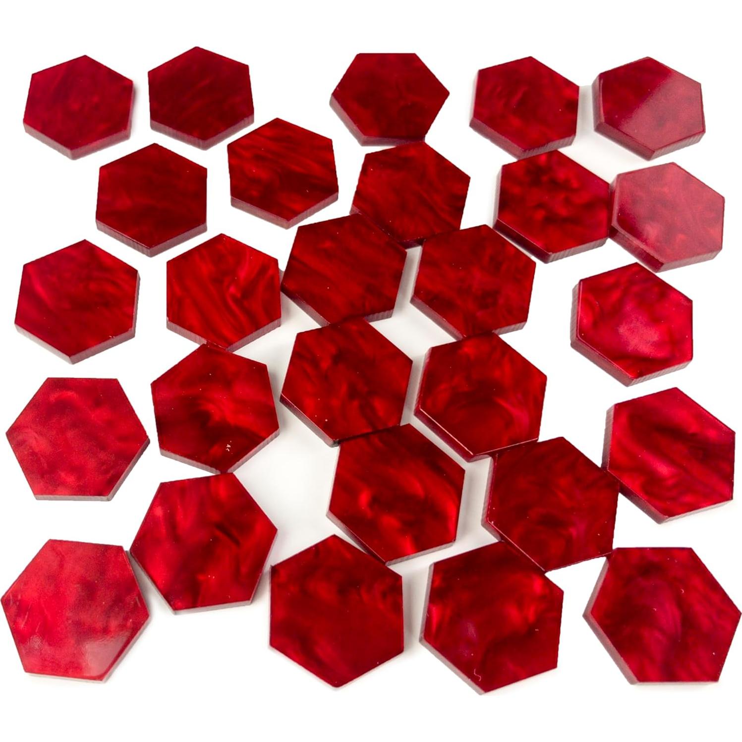 Fichas Acrílicas C4Labs 90pc Hexágono Colores Sinfonía