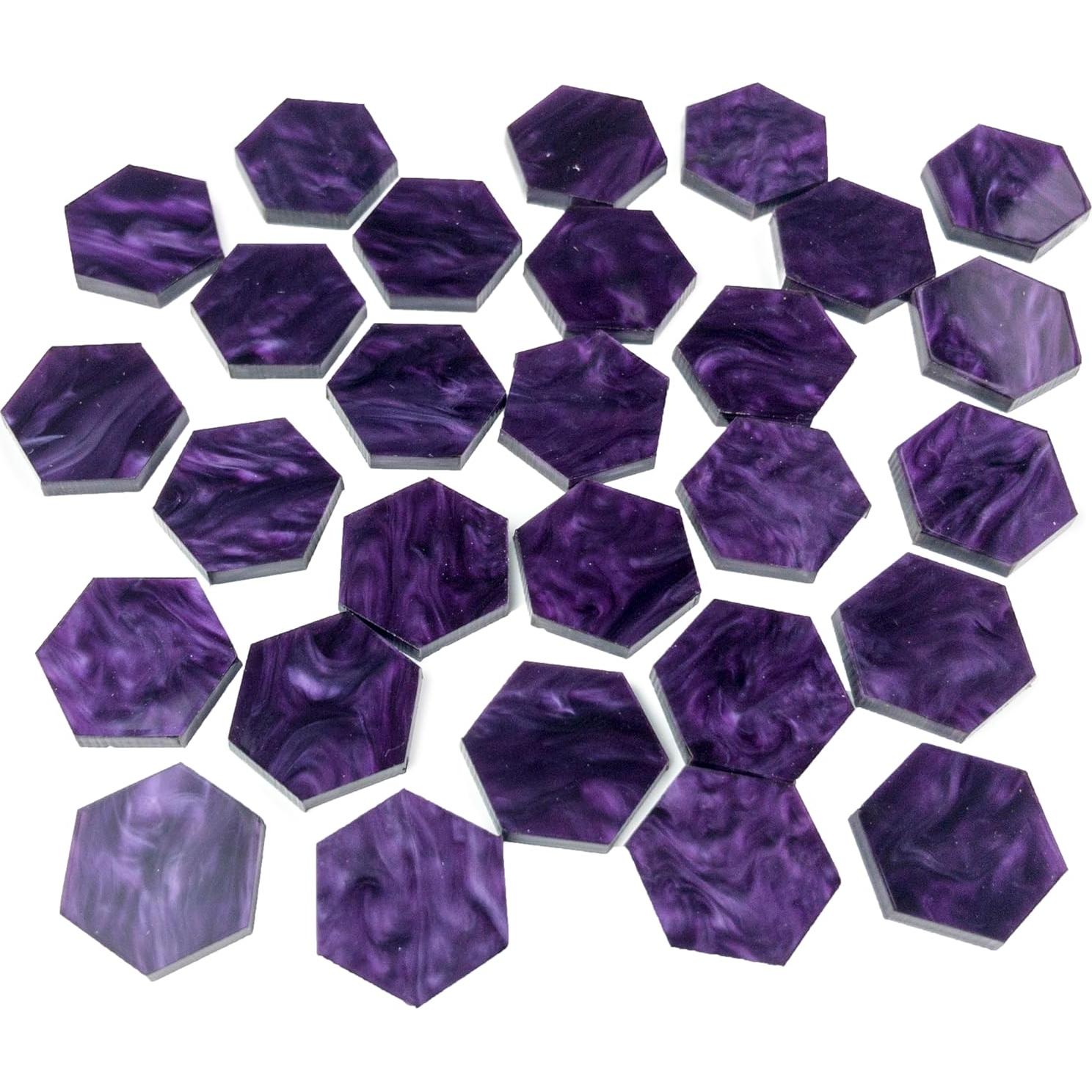 Fichas Acrílicas C4Labs 90pc Hexágono Colores Sinfonía