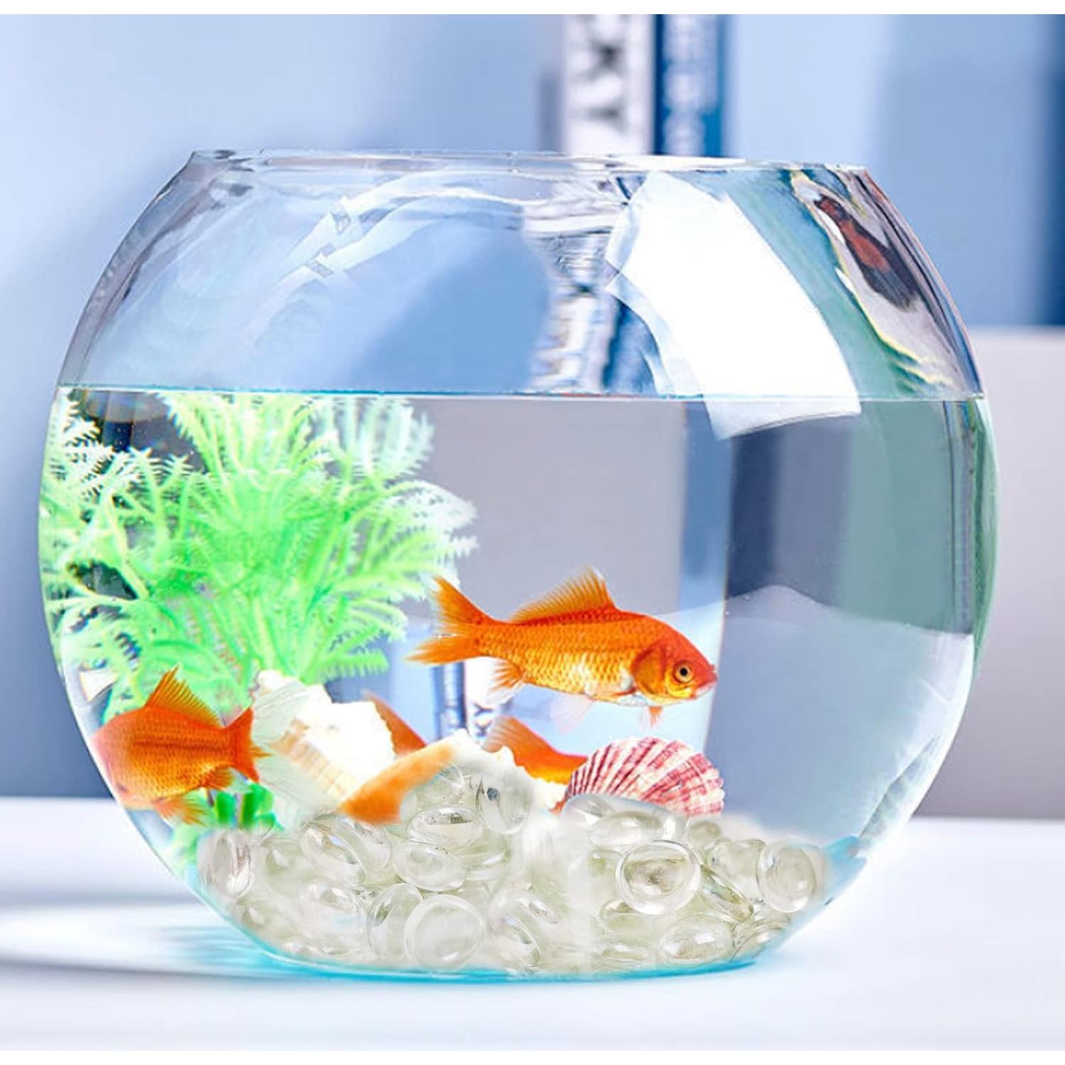 90 PCS Canicas de Vidrio Transparentes HappyFiller 12.7 cm