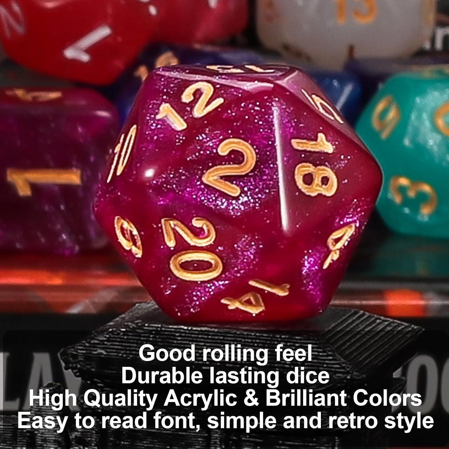 Conjunto de Dados DND QMay 10x7 (70 Piezas) Poliedricos