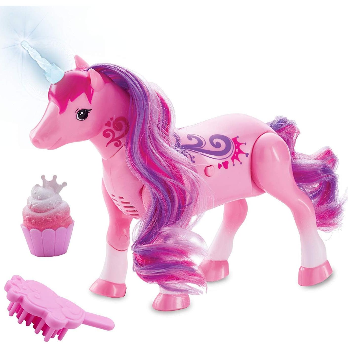 Unicornio Interactivo Sparkles - Baila y Brilla 15cm