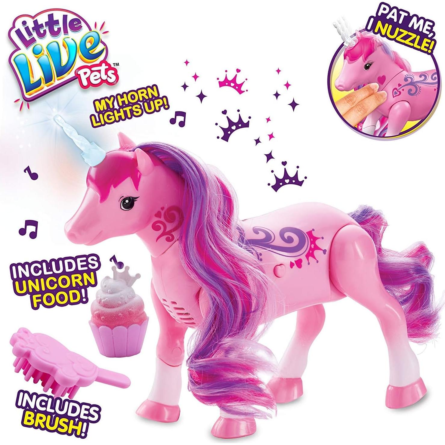 Unicornio Interactivo Sparkles - Baila y Brilla 15cm