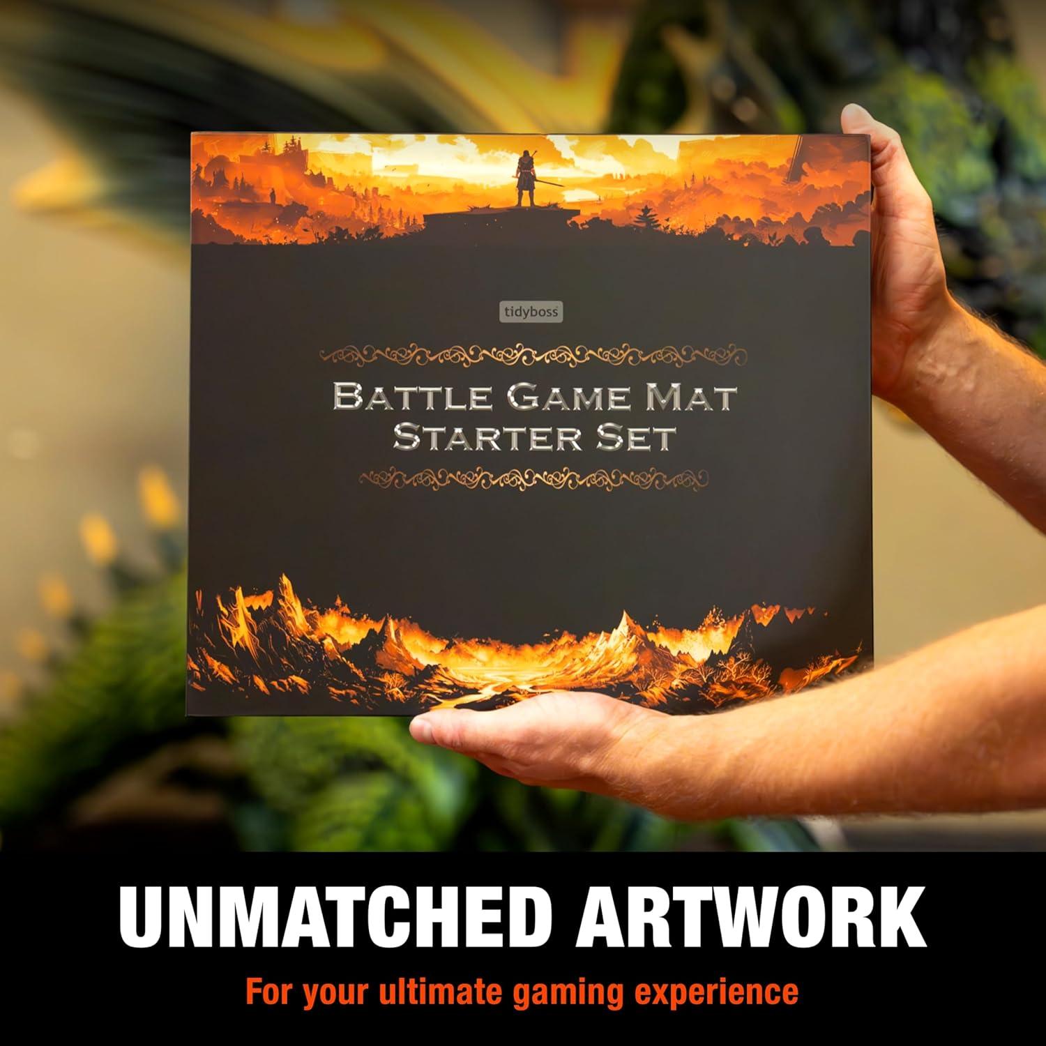 Kit de Inicio D&D Tidyboss 58x68 cm con Pantalla y Dados