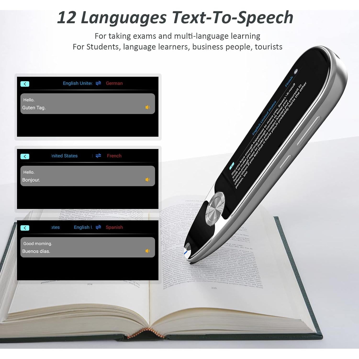 Lápiz Escáner Birgus Traductor Digital 112 Idiomas