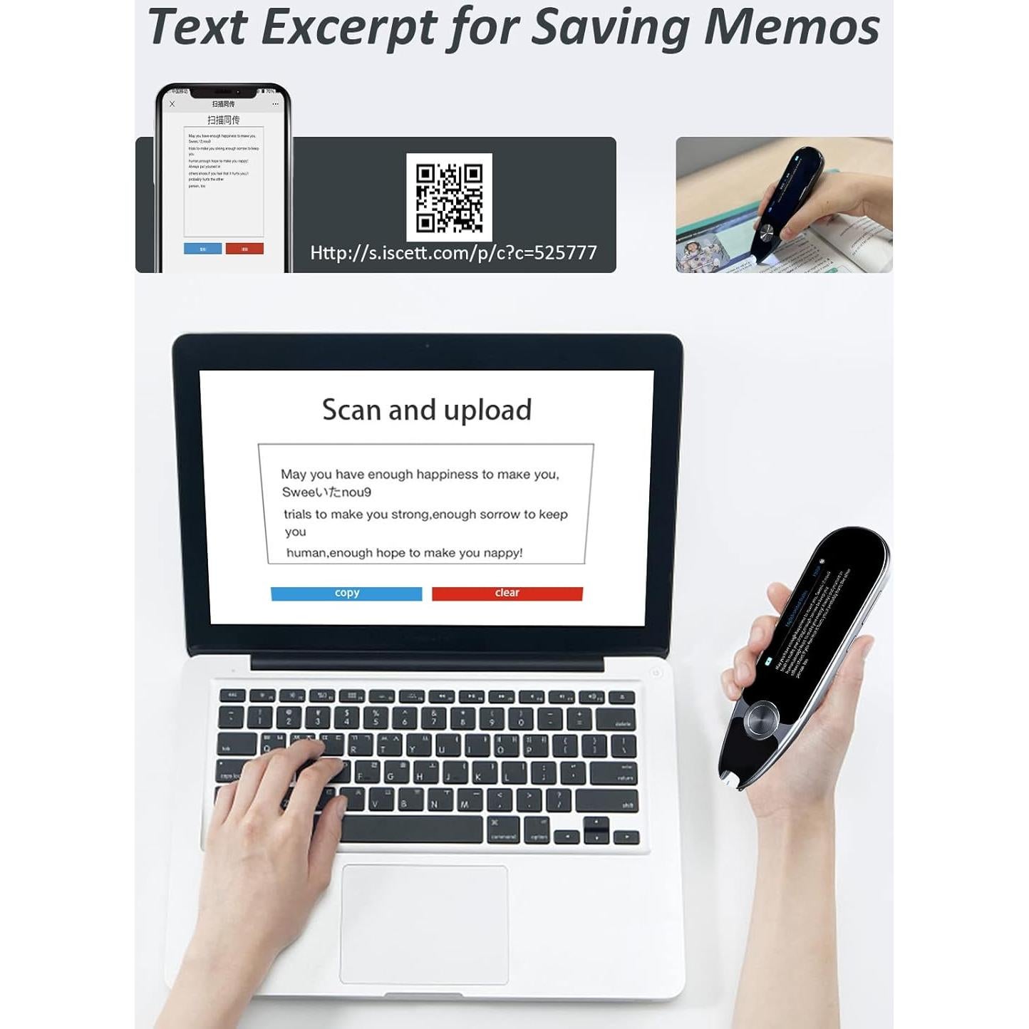 Lápiz Escáner Birgus Traductor Digital 112 Idiomas