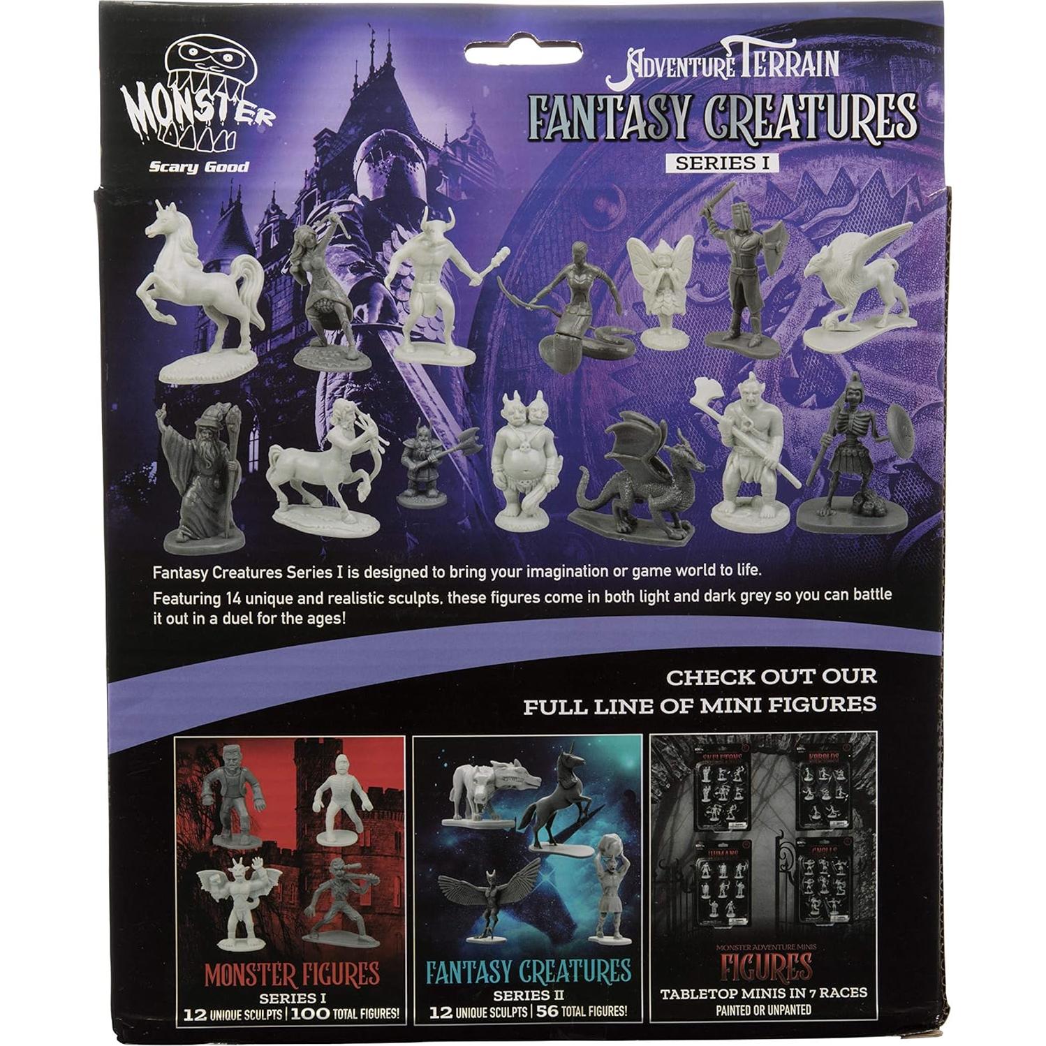 Conjunto de Figuras de Acción SCS Direct - 98 Piezas Fantásticas