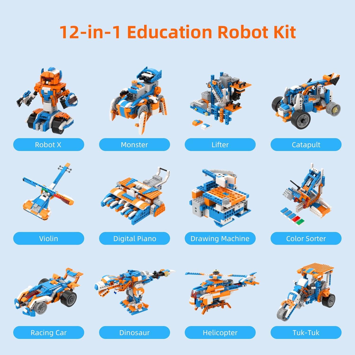 Kit Robótica Apitor Robot X 12 en 1 Programable STEM
