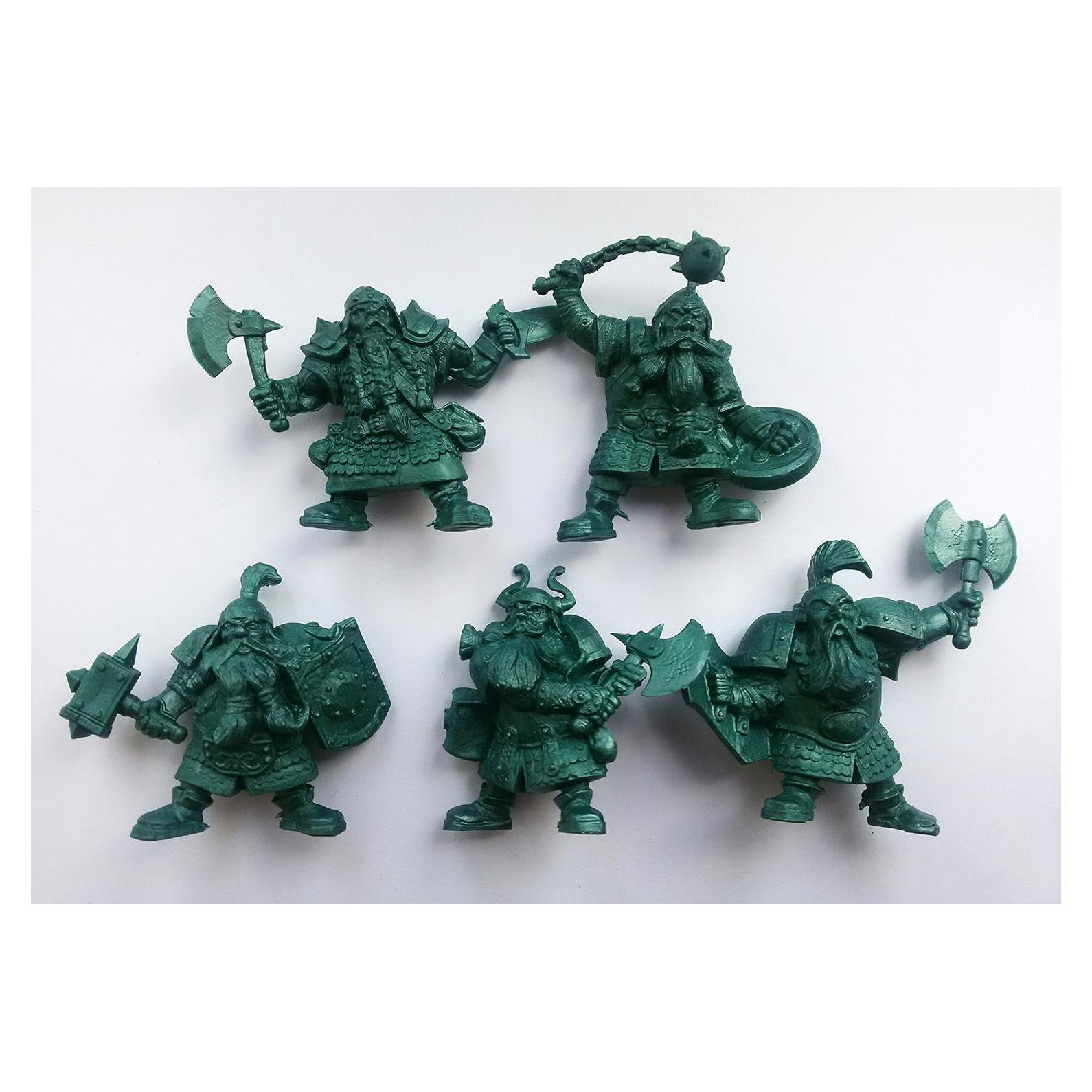 Conjunto de Miniaturas de Soldados Tehnolog 54 mm - 5 Figuras