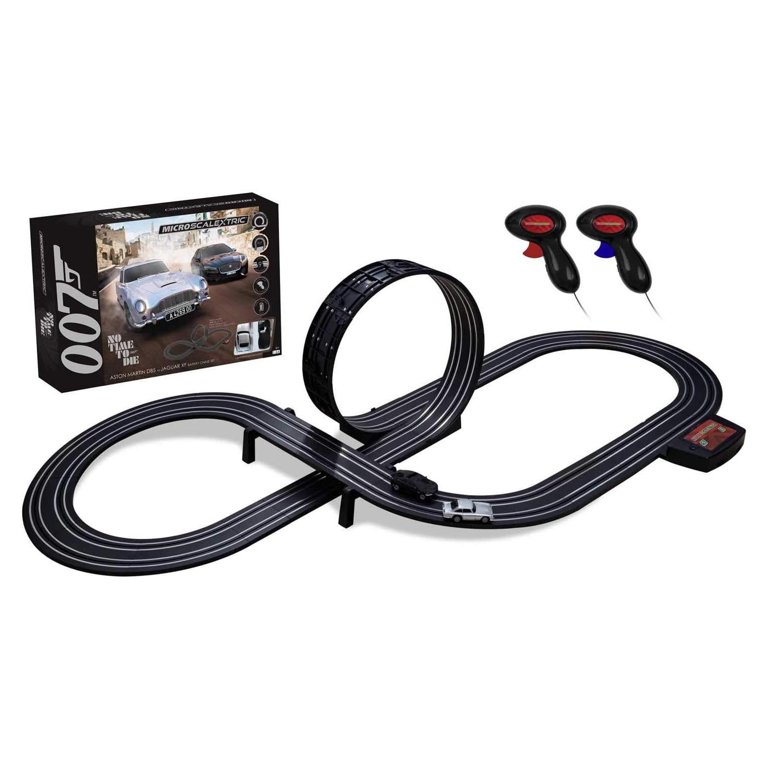 Set de Pista Scalextric Micro James Bond 1:64 con Coches