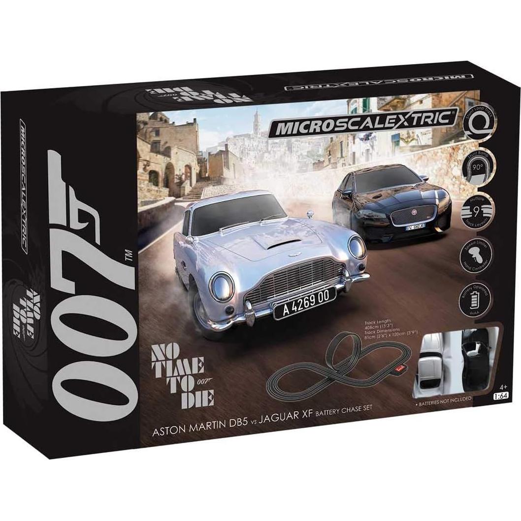 Set de Pista Scalextric Micro James Bond 1:64 con Coches