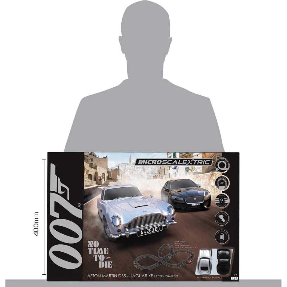 Set de Pista Scalextric Micro James Bond 1:64 con Coches