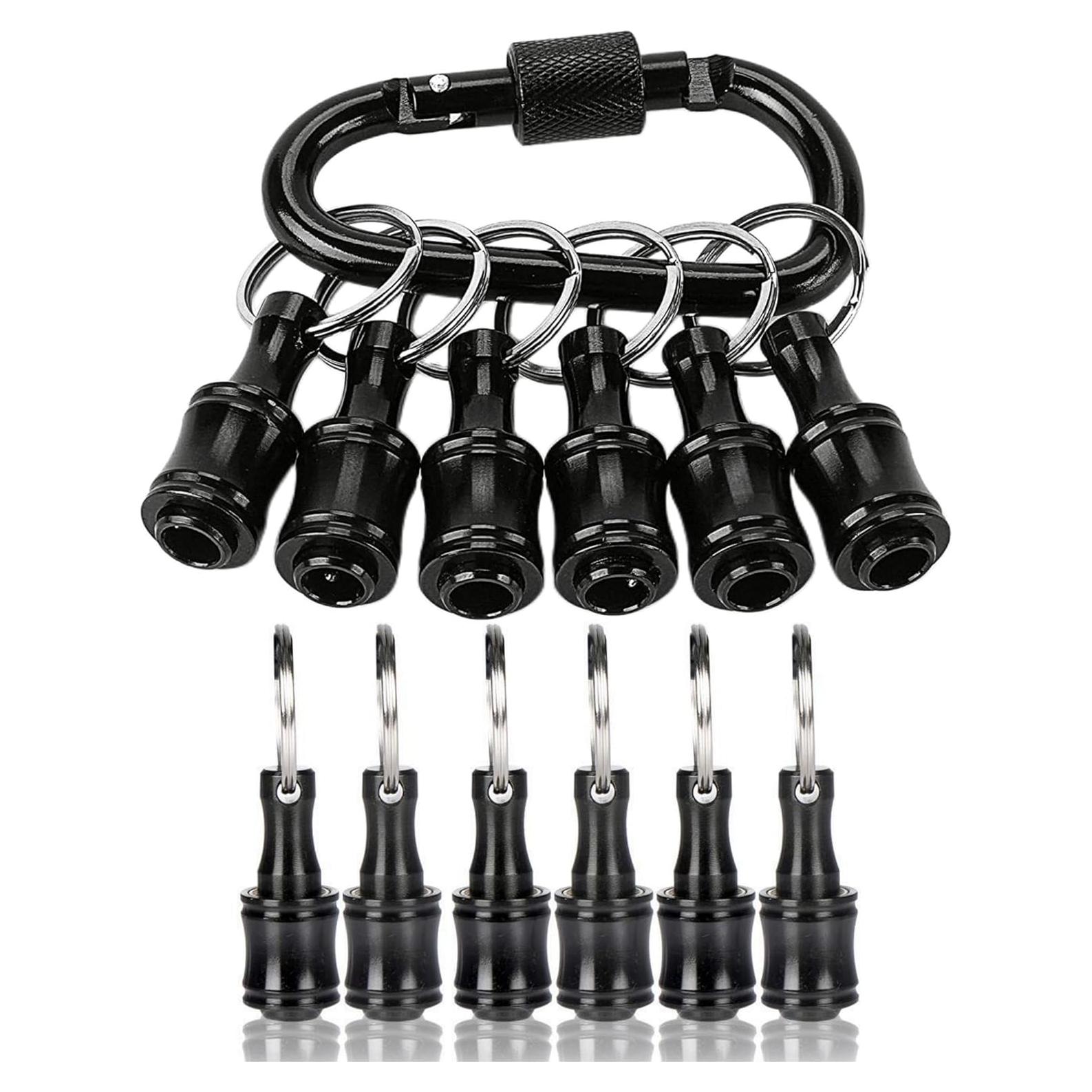 Soporte de Bits Hexagonal 1/4" FACAINCXS Portátil Metal