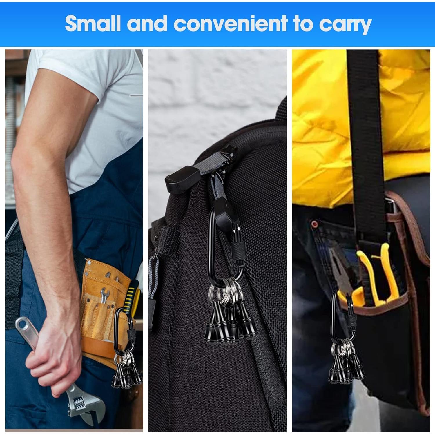 Soporte de Bits Hexagonal 1/4" FACAINCXS Portátil Metal