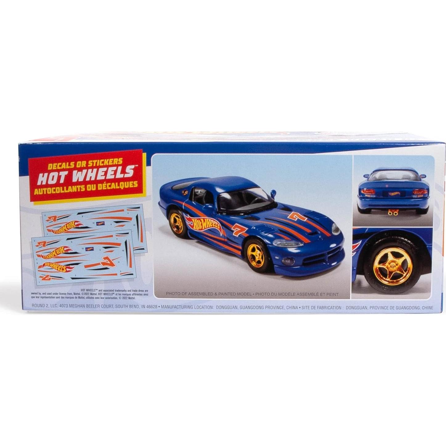 Kit de Modelo AMT Hot Wheels 1997 Dodge Viper GTS 1/25
