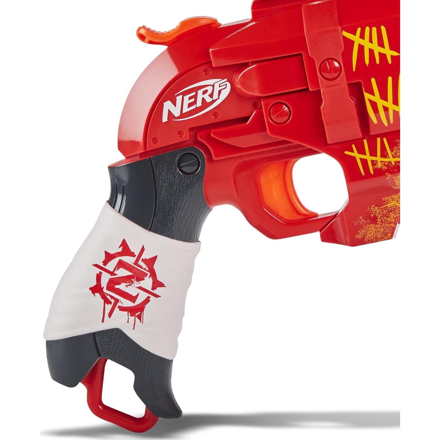 Bláster Nerf Zombie Strike Hammershot Rojo 5 Dardos