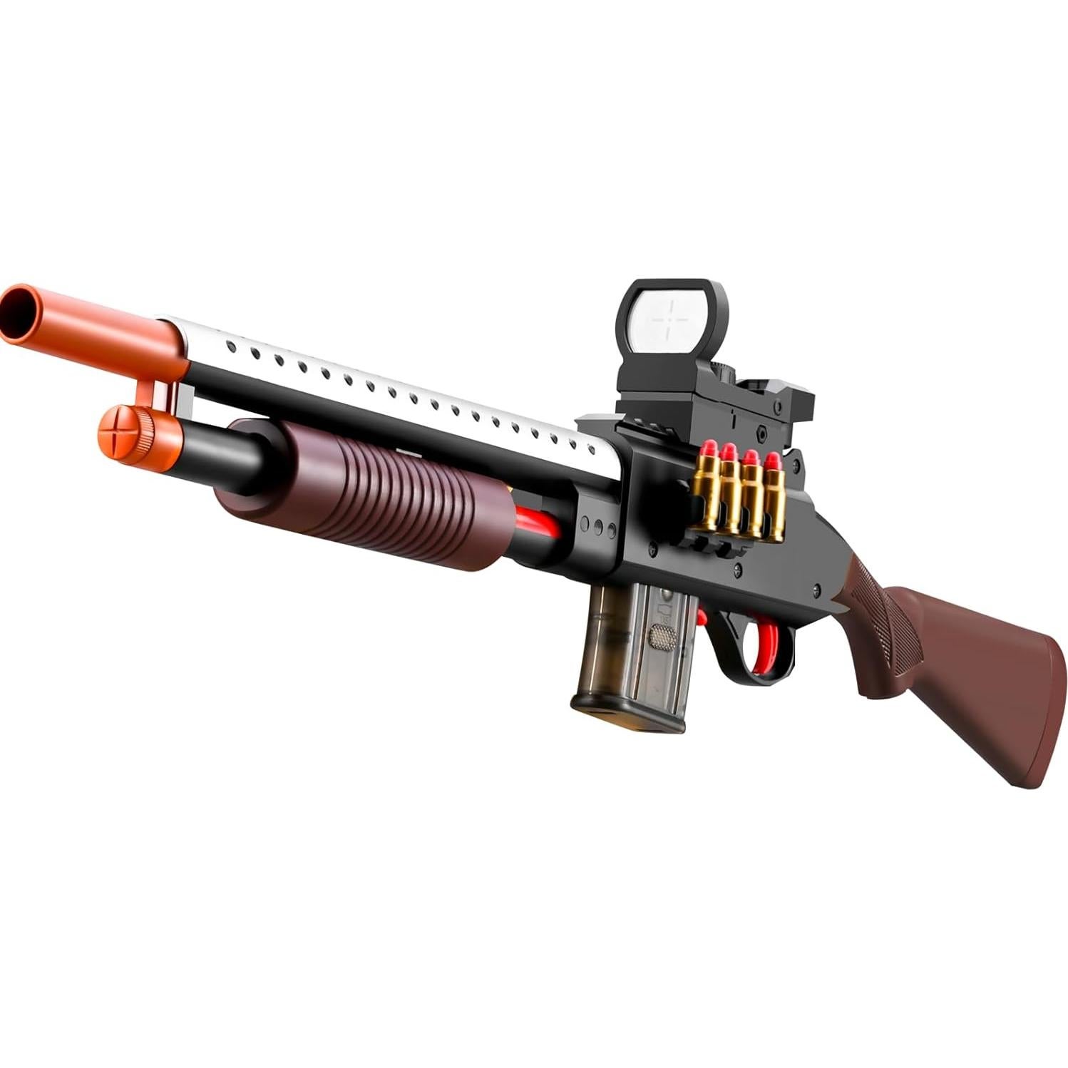 Escopeta de Juguete Kyliandi con Eyectores y 40 Balas de Espuma