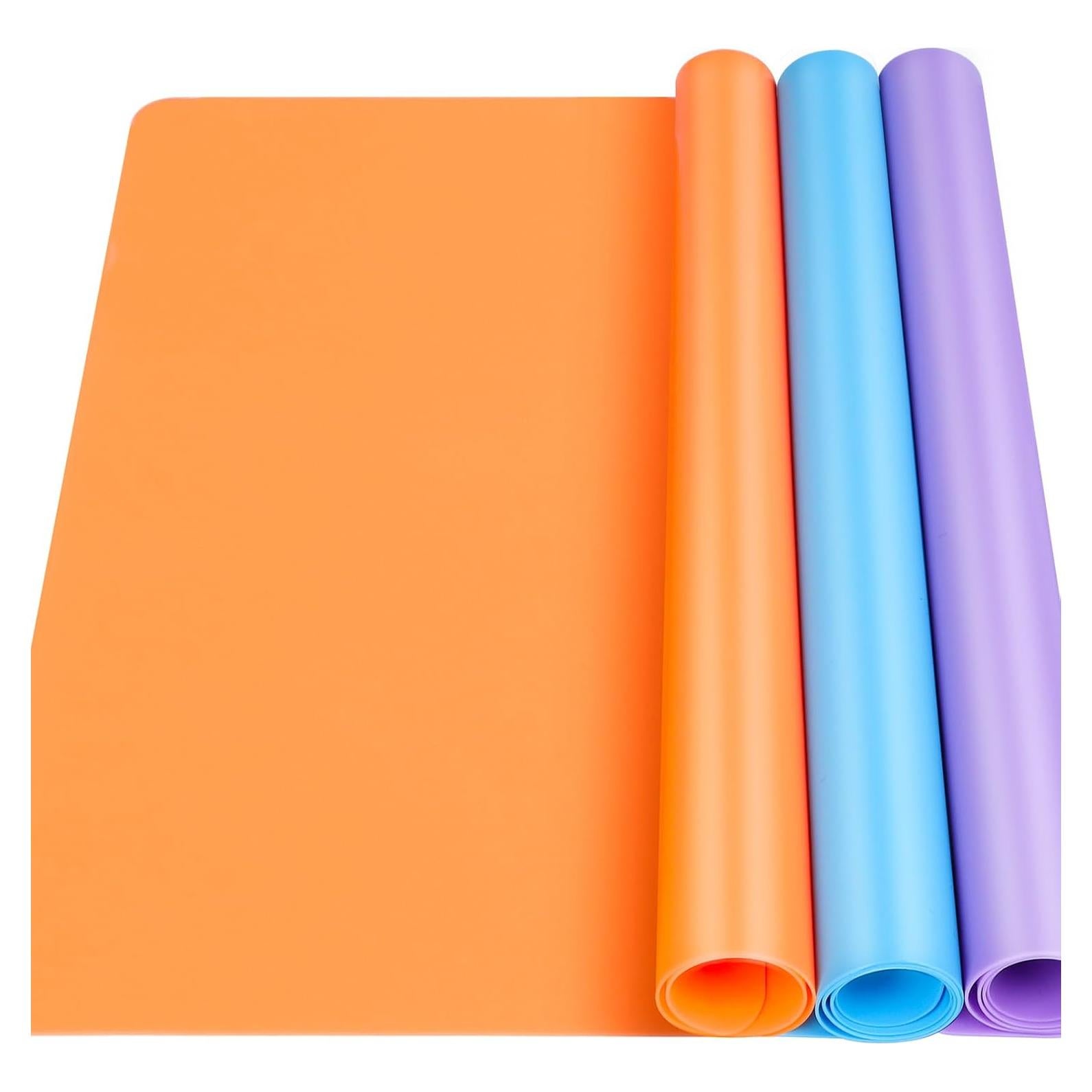 LEOBRO Tapetes de Silicona 3 PCS 39.9x29.7 cm Manualidades